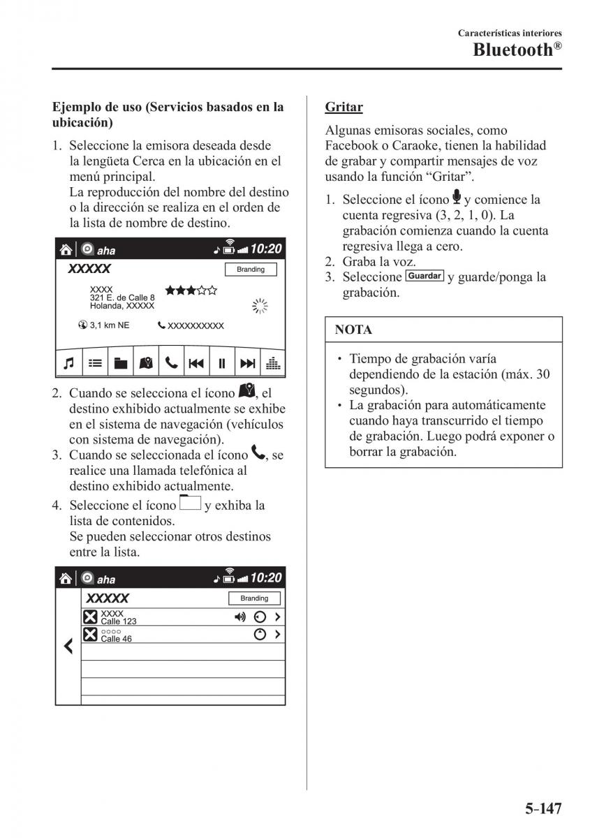 Mazda CX 3 manual del propietario / page 493