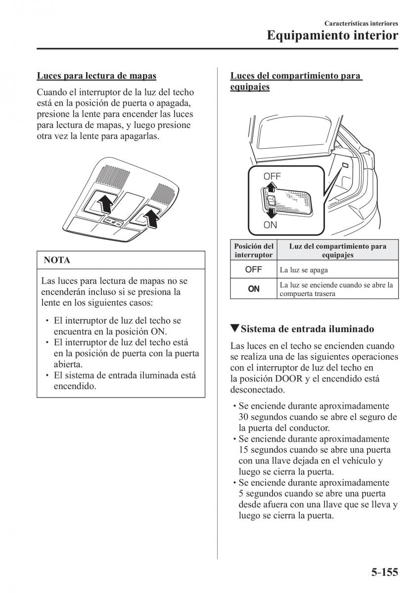 Mazda CX 3 manual del propietario / page 501