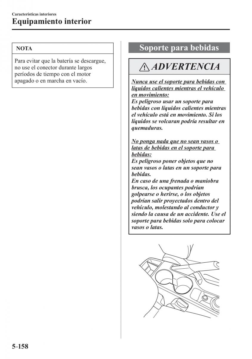 Mazda CX 3 manual del propietario / page 504