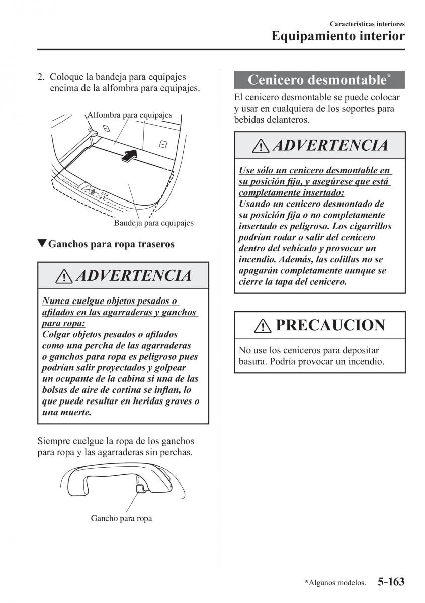 Mazda CX 3 manual del propietario / page 509