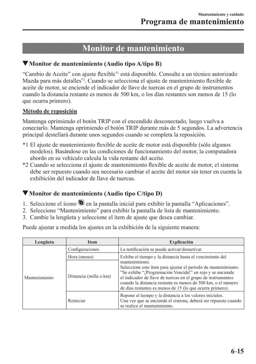 Mazda CX 3 manual del propietario / page 525