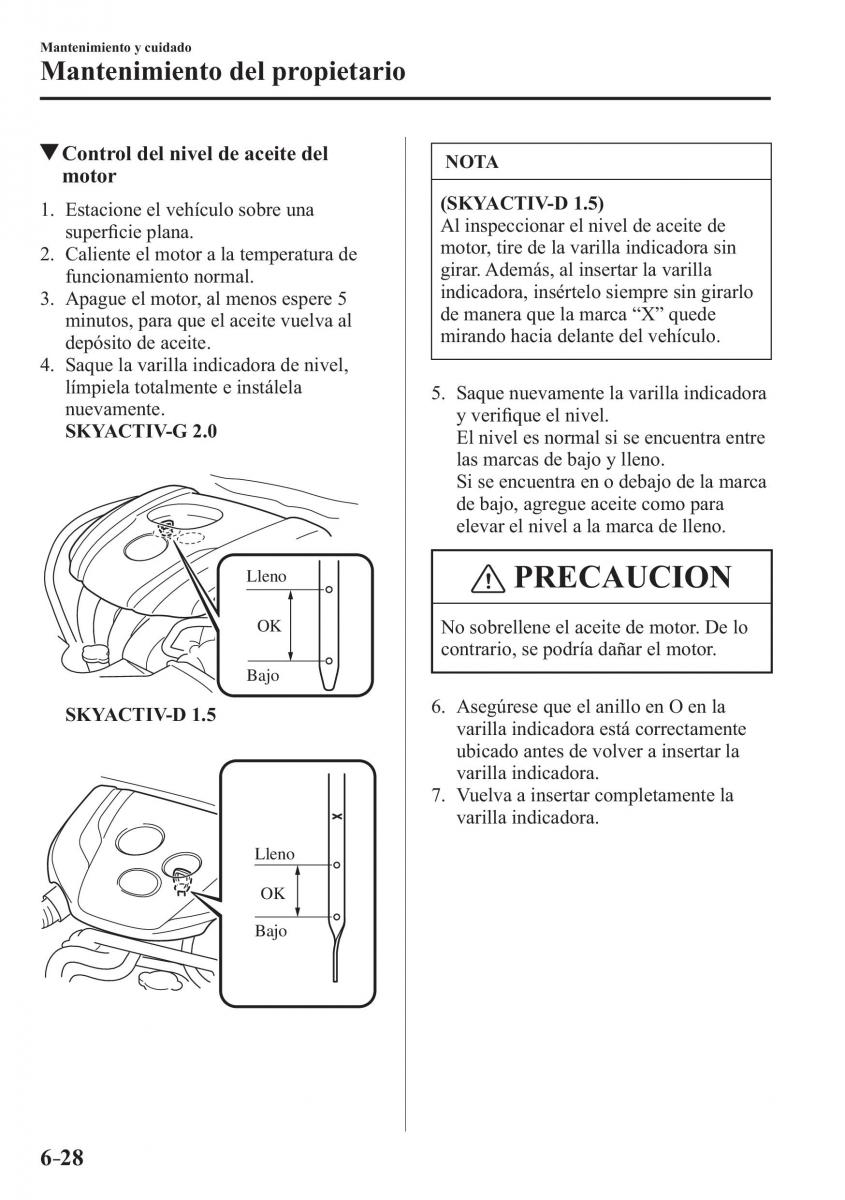 Mazda CX 3 manual del propietario / page 538