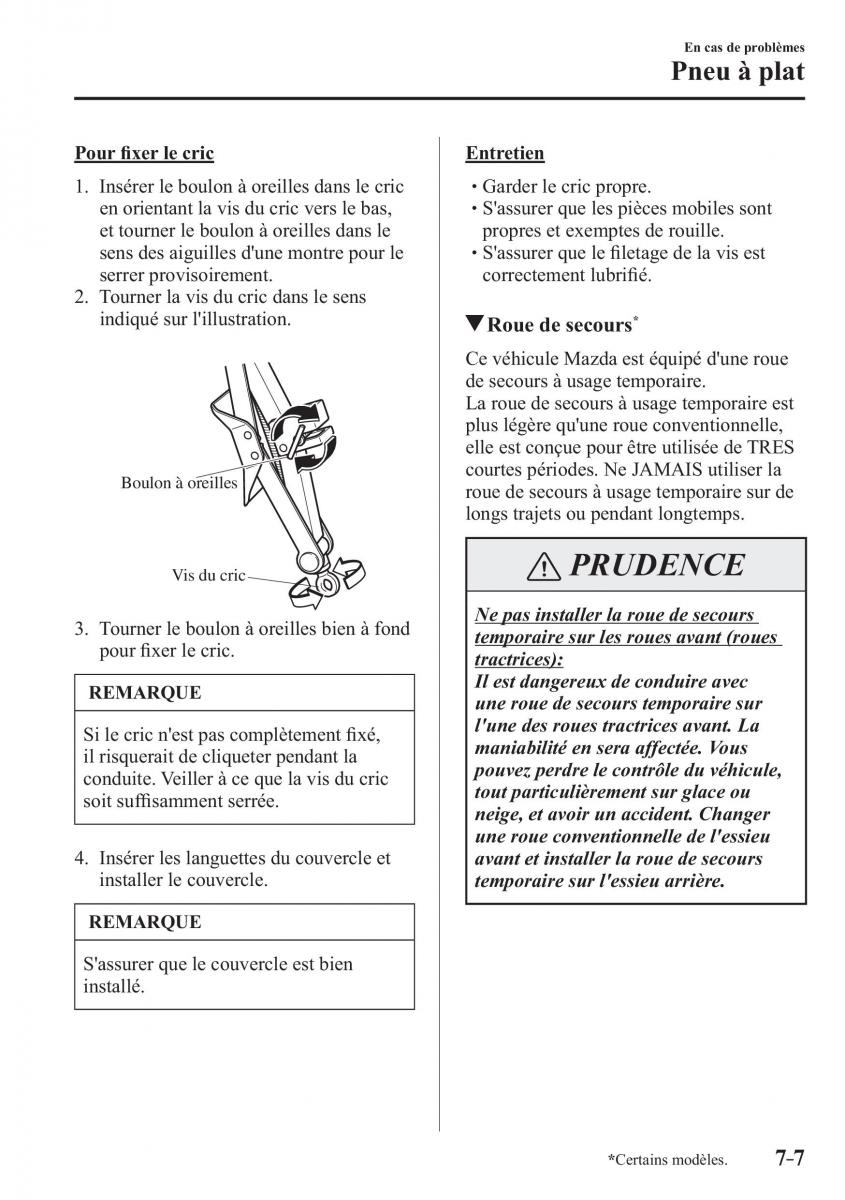 Mazda CX 3 manuel du proprietaire / page 599