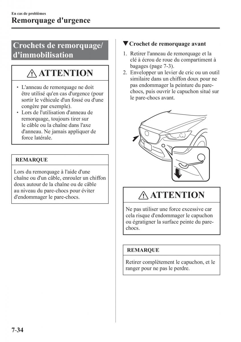 Mazda CX 3 manuel du proprietaire / page 626