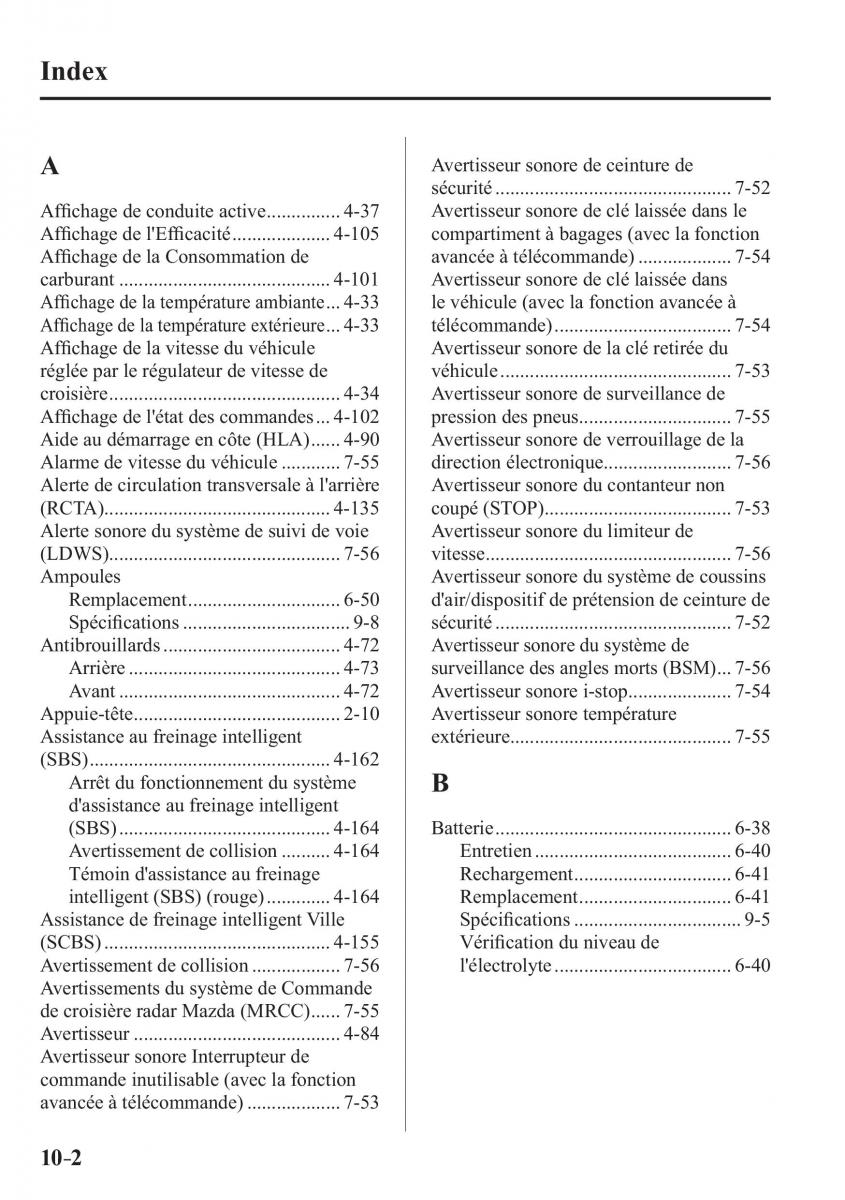 Mazda CX 3 manuel du proprietaire / page 698