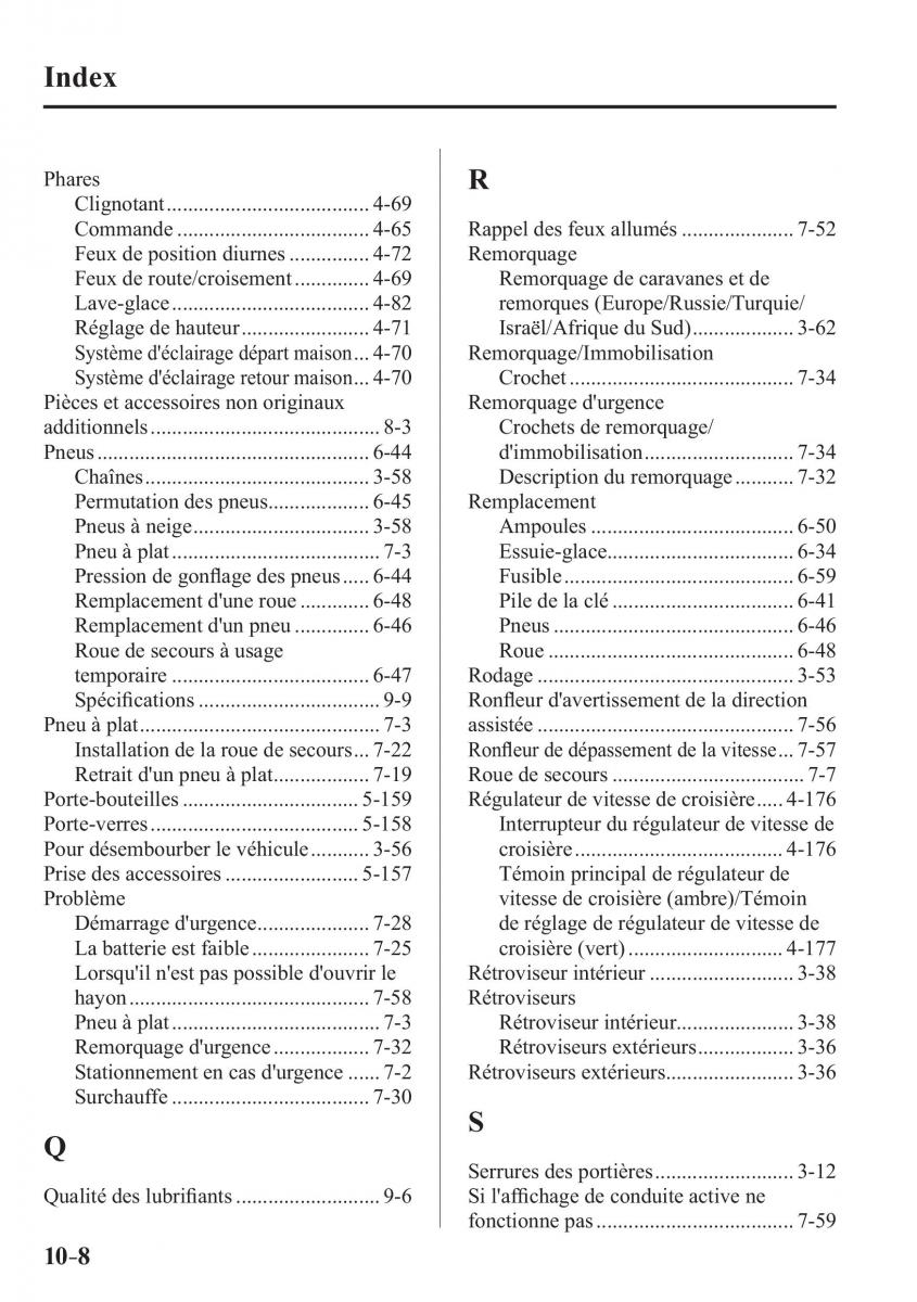 Mazda CX 3 manuel du proprietaire / page 704