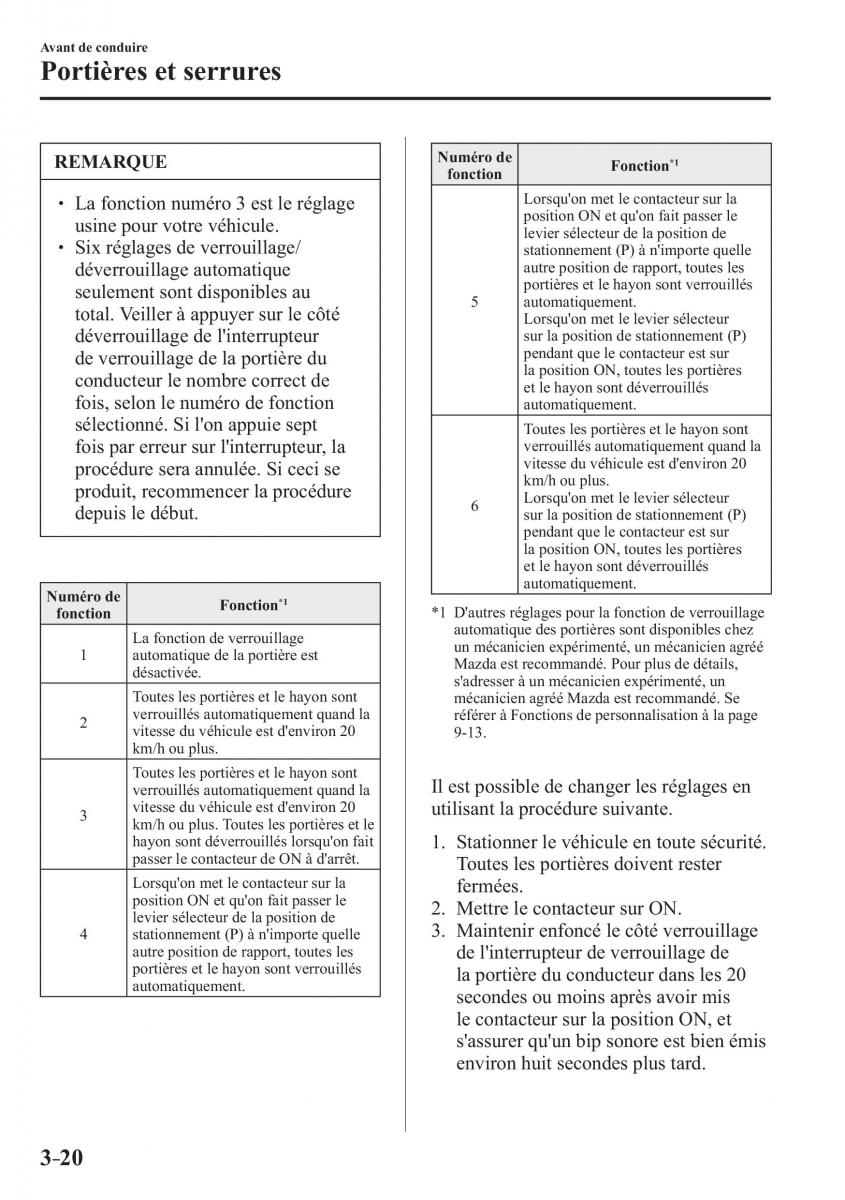 Mazda CX 3 manuel du proprietaire / page 102