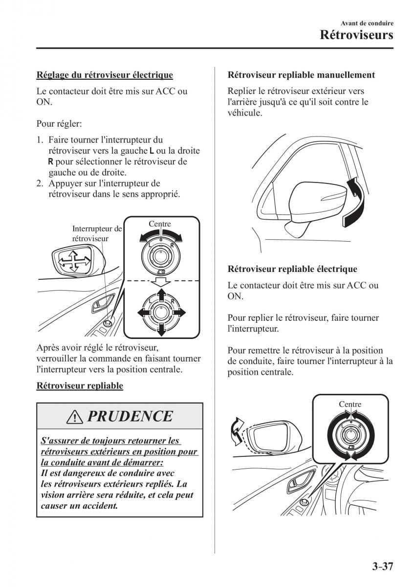 Mazda CX 3 manuel du proprietaire / page 119