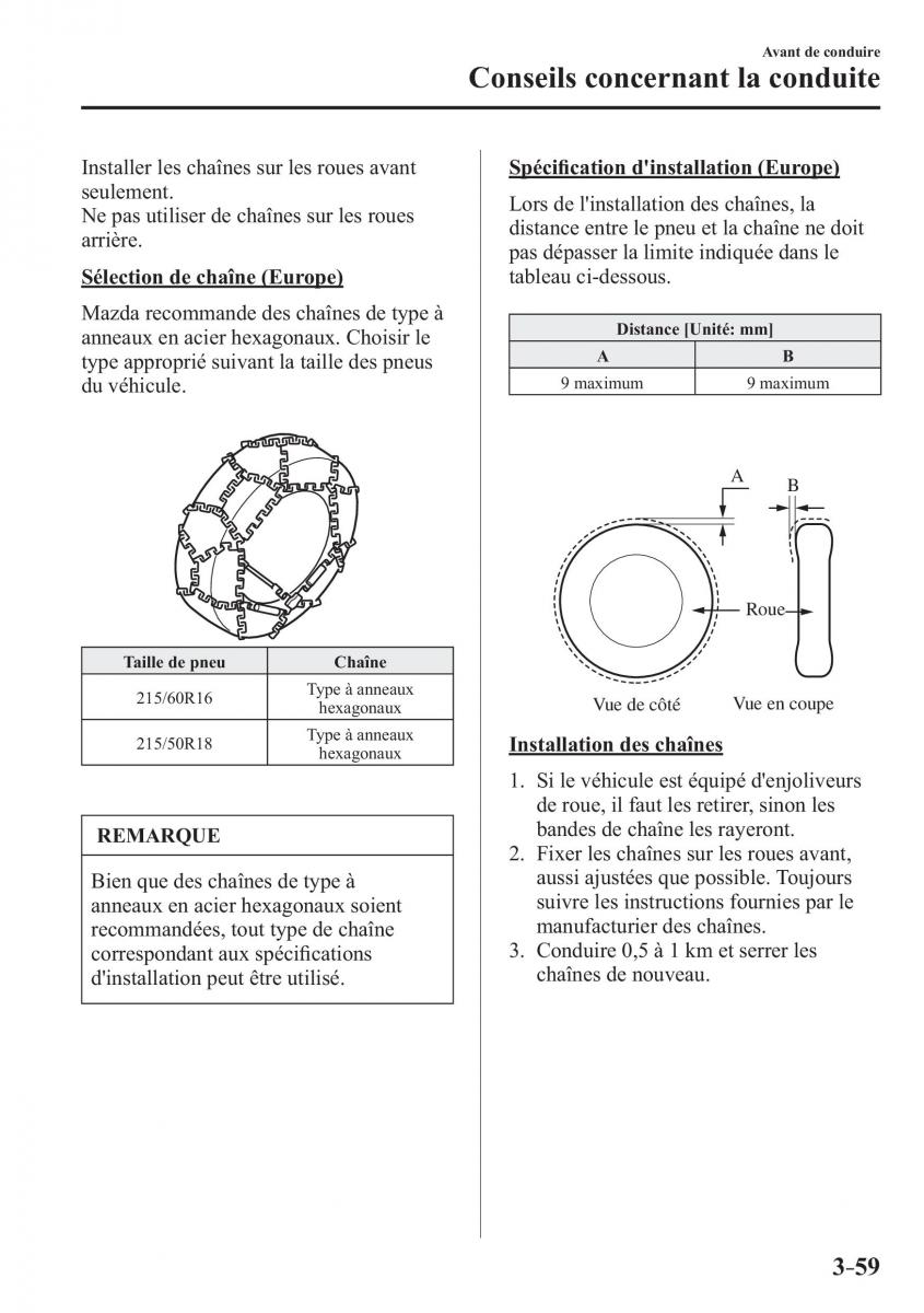 Mazda CX 3 manuel du proprietaire / page 141