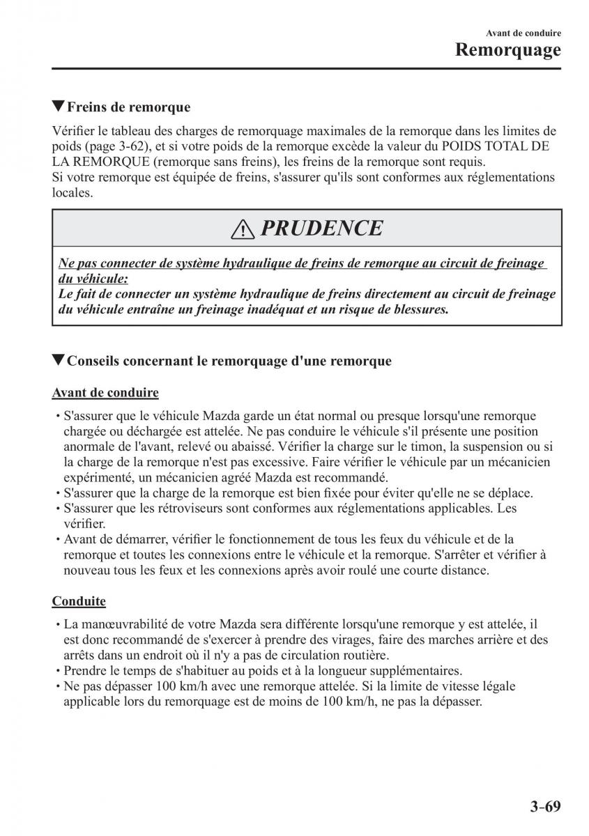 Mazda CX 3 manuel du proprietaire / page 151