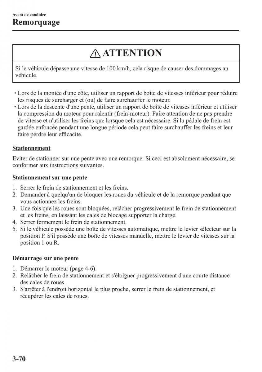 Mazda CX 3 manuel du proprietaire / page 152