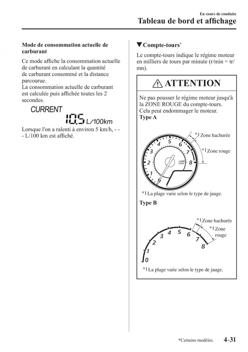 Mazda CX 3 manuel du proprietaire / page 183