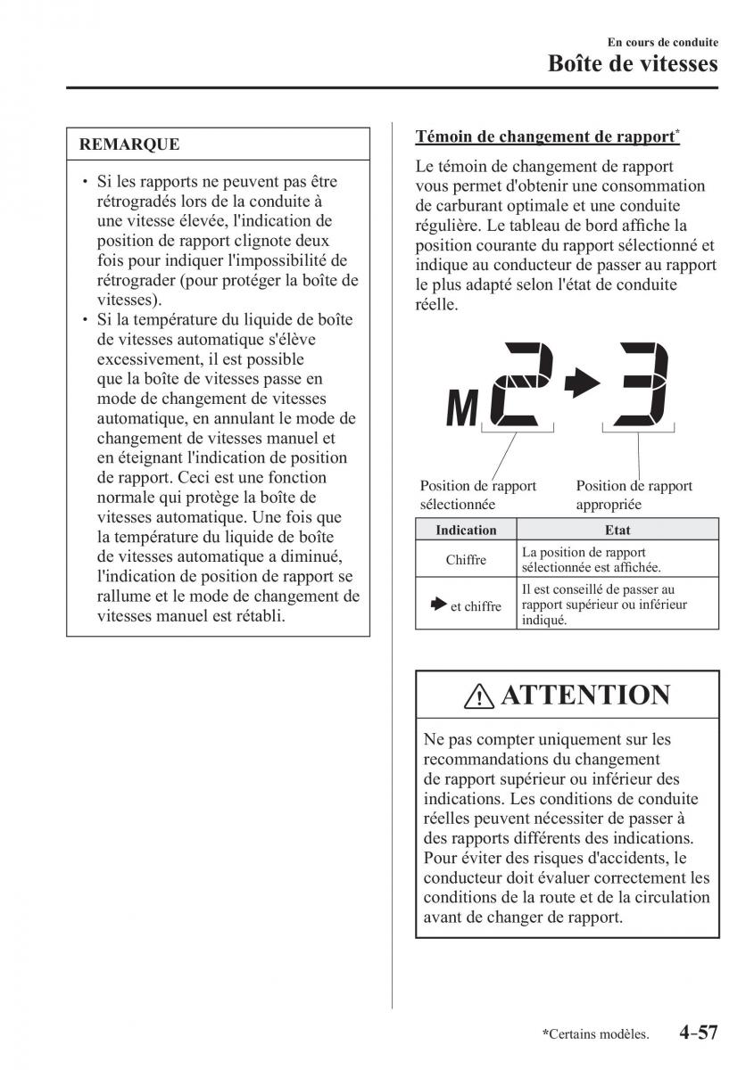 Mazda CX 3 manuel du proprietaire / page 209