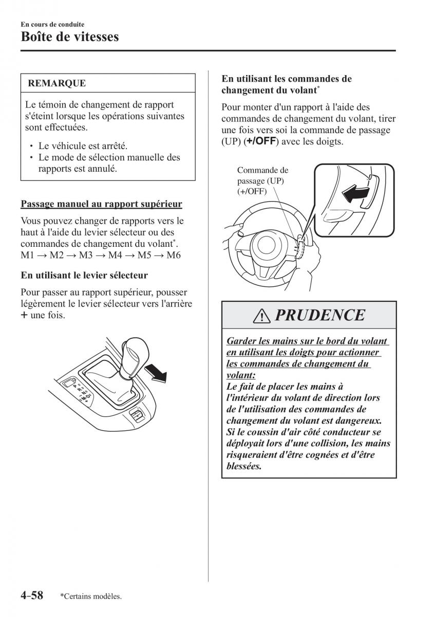 Mazda CX 3 manuel du proprietaire / page 210