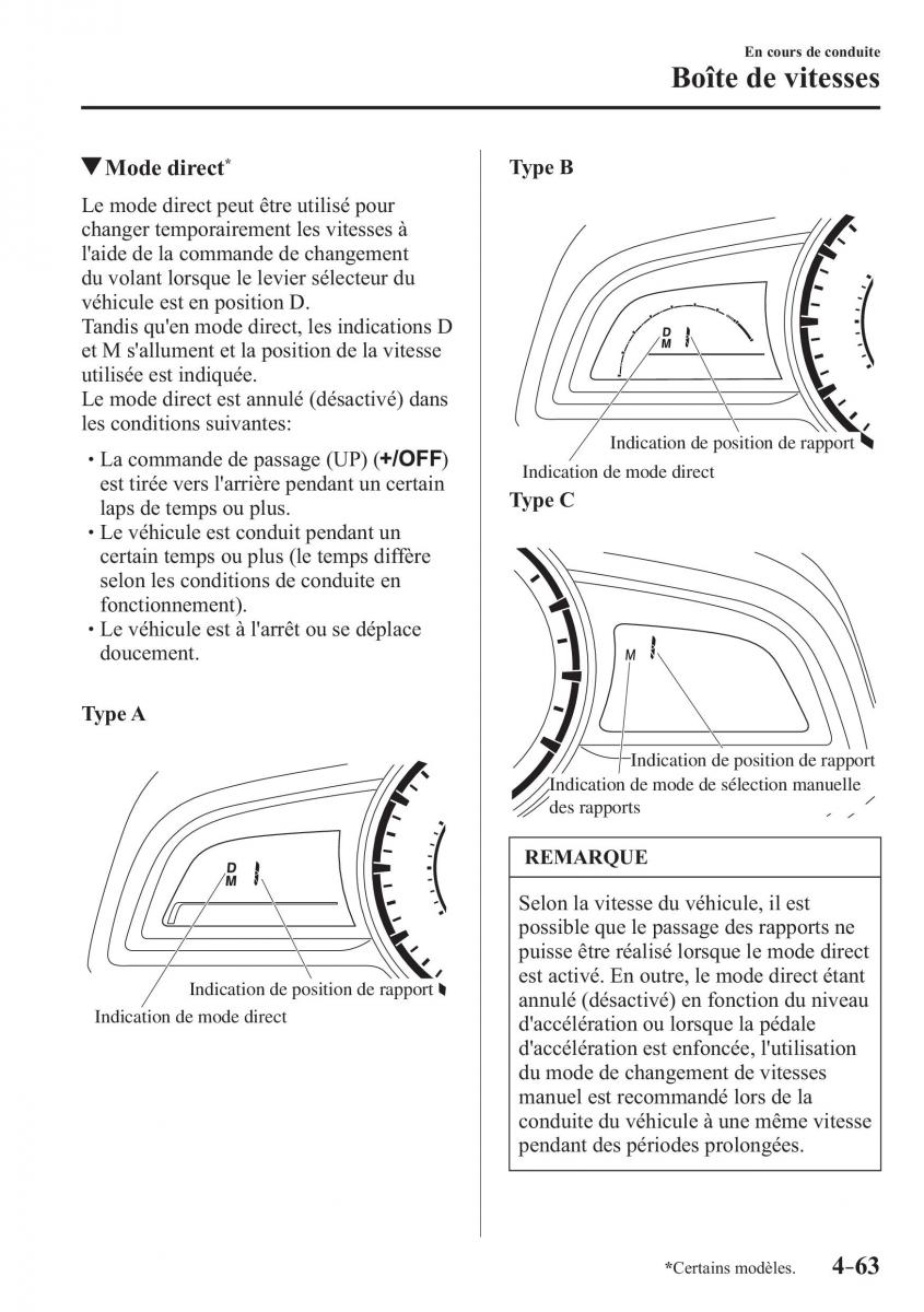 Mazda CX 3 manuel du proprietaire / page 215