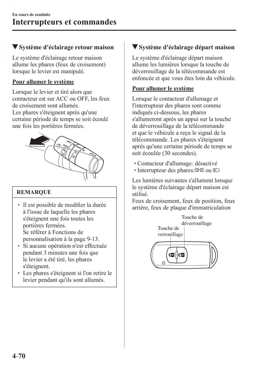 Mazda CX 3 manuel du proprietaire / page 222