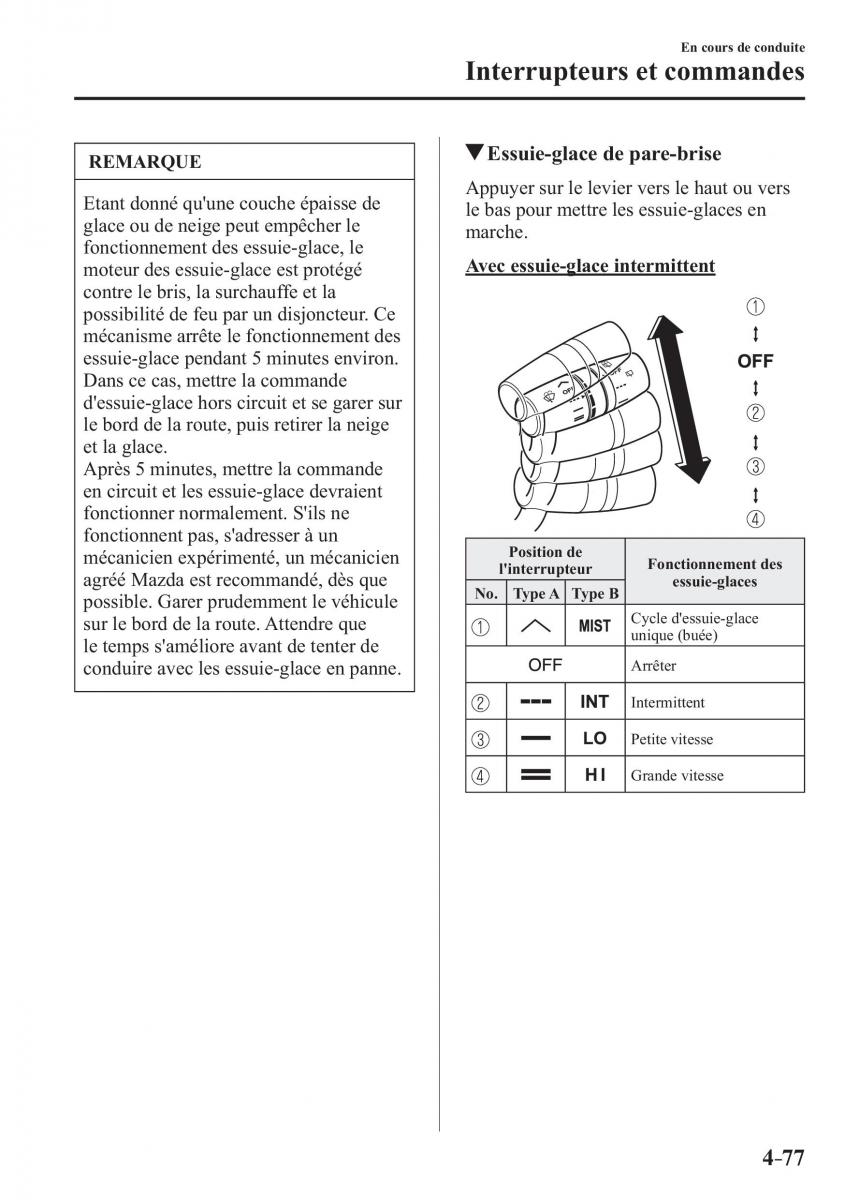 Mazda CX 3 manuel du proprietaire / page 229