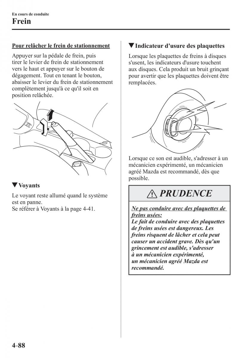 Mazda CX 3 manuel du proprietaire / page 240