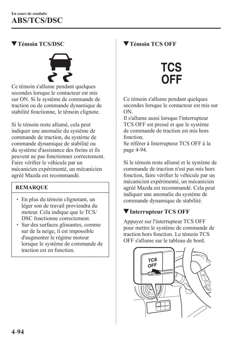 Mazda CX 3 manuel du proprietaire / page 246