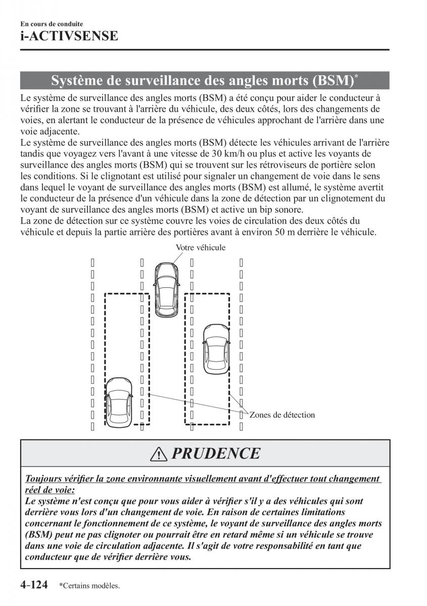 Mazda CX 3 manuel du proprietaire / page 276