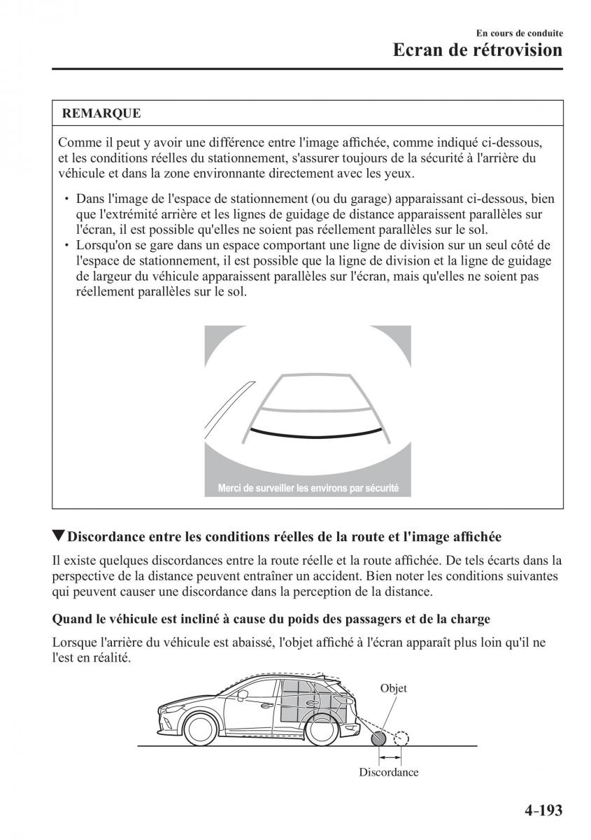 Mazda CX 3 manuel du proprietaire / page 345