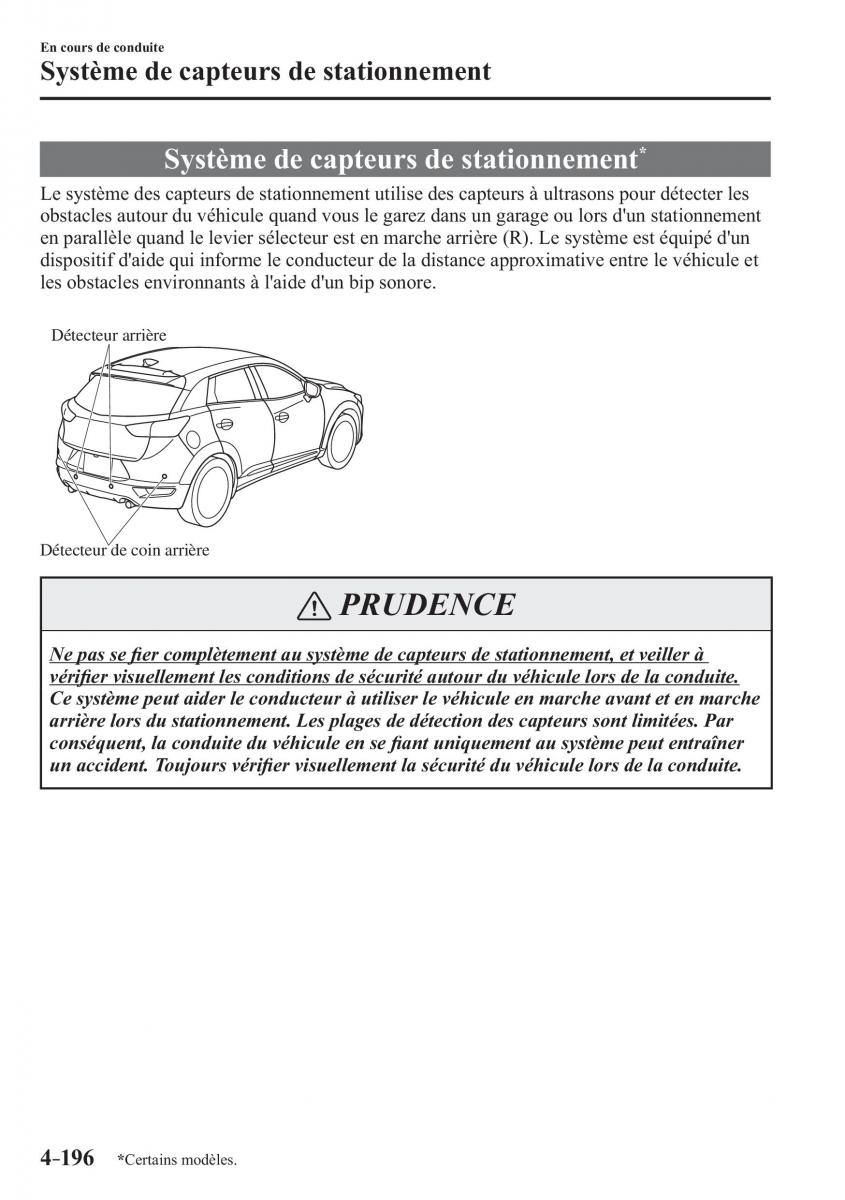 Mazda CX 3 manuel du proprietaire / page 348