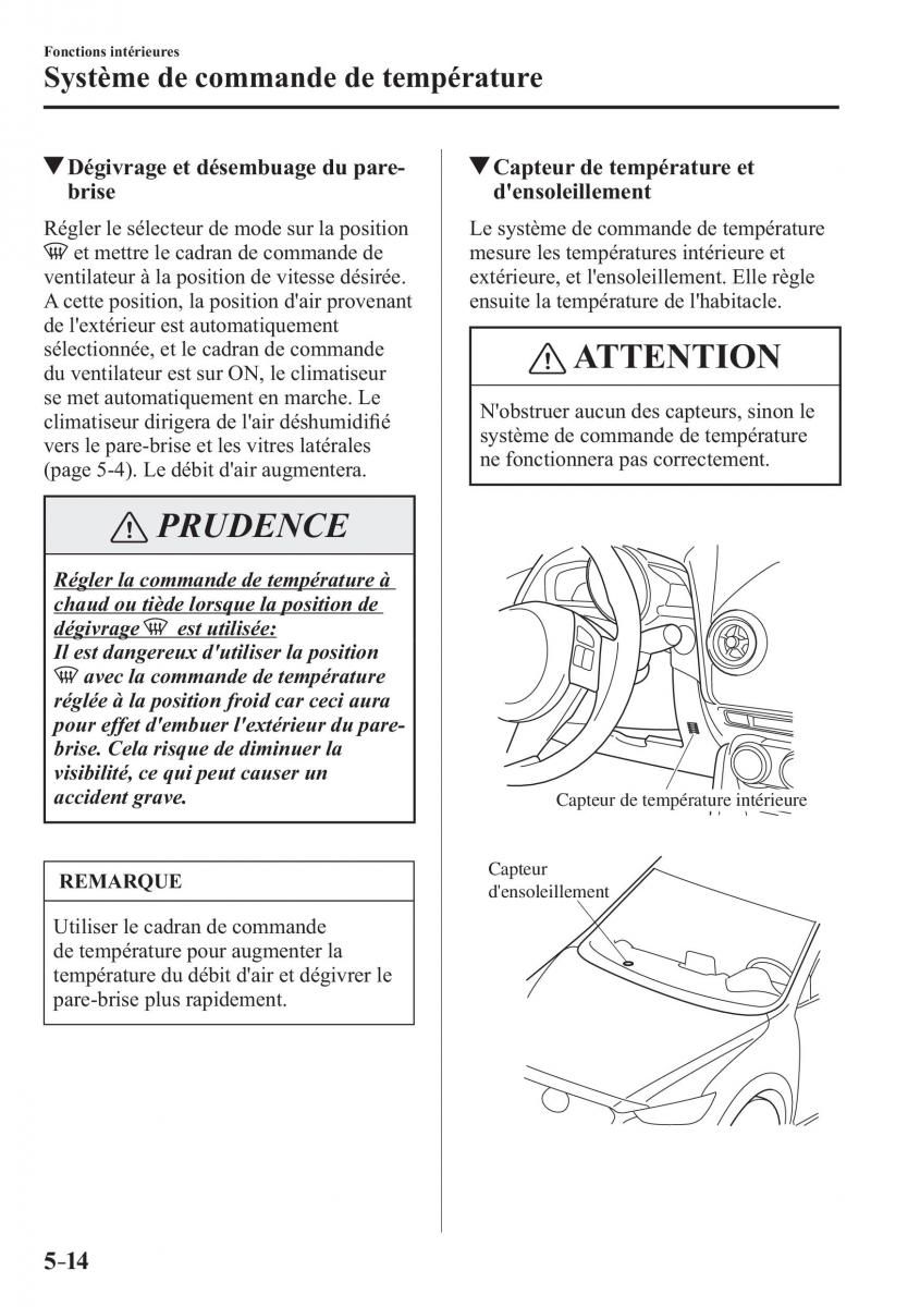 Mazda CX 3 manuel du proprietaire / page 368