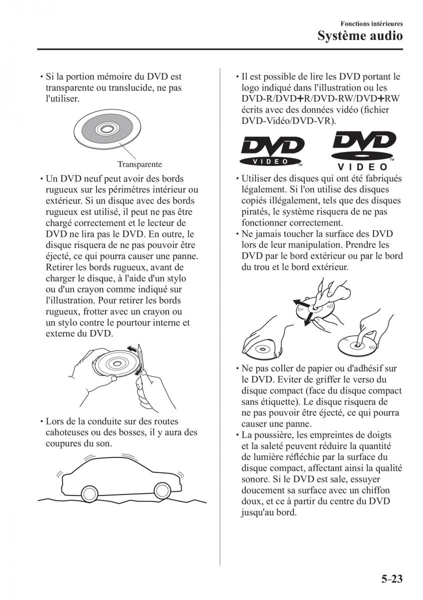 Mazda CX 3 manuel du proprietaire / page 377