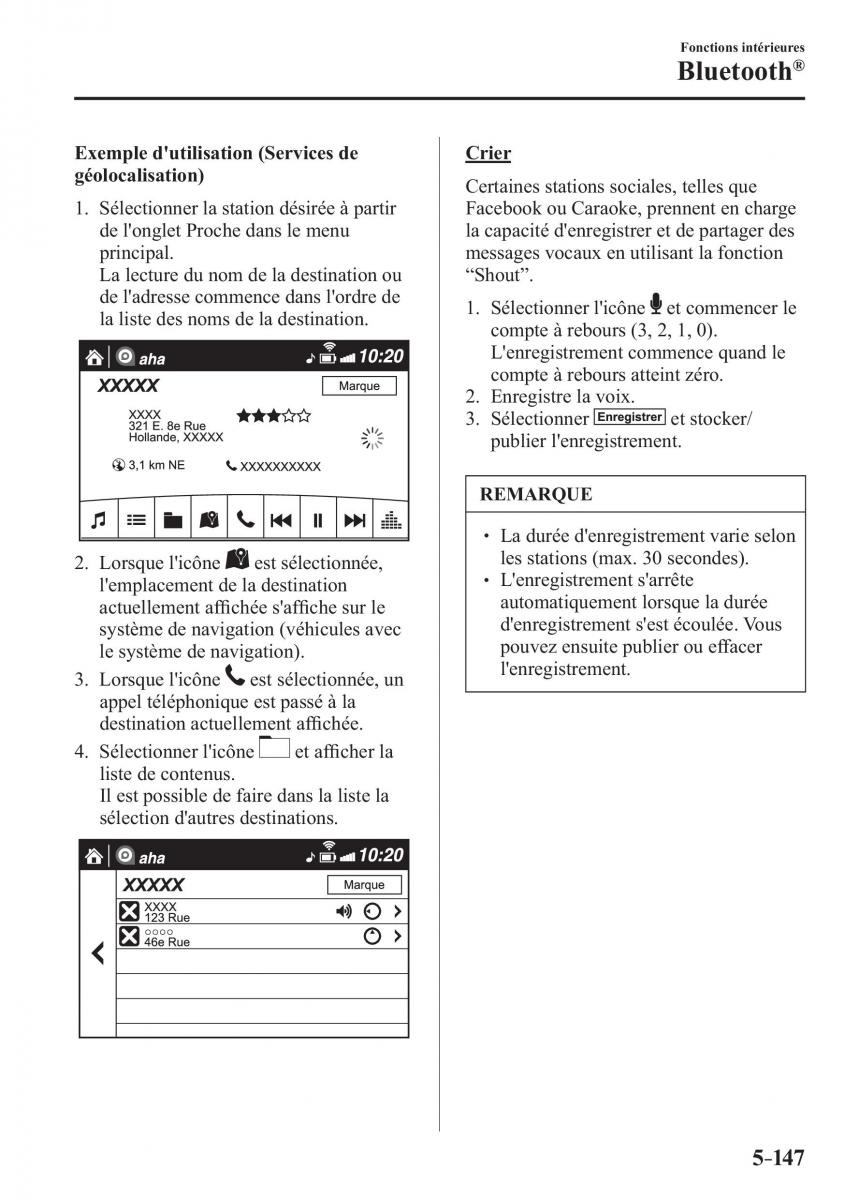 Mazda CX 3 manuel du proprietaire / page 501