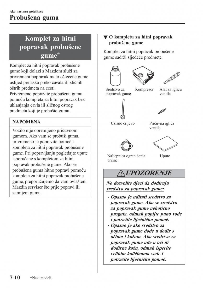 Mazda CX 3 vlasnicko uputstvo / page 554