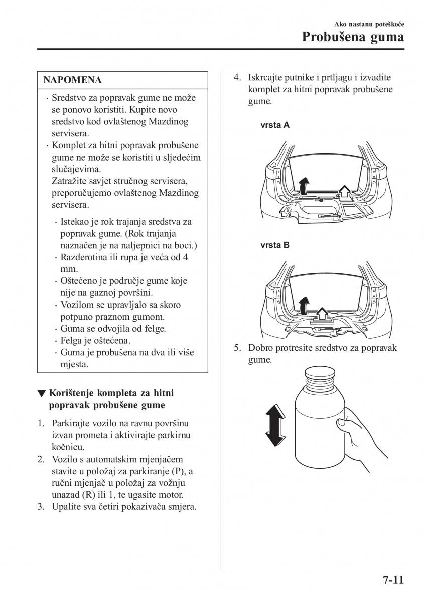 Mazda CX 3 vlasnicko uputstvo / page 555