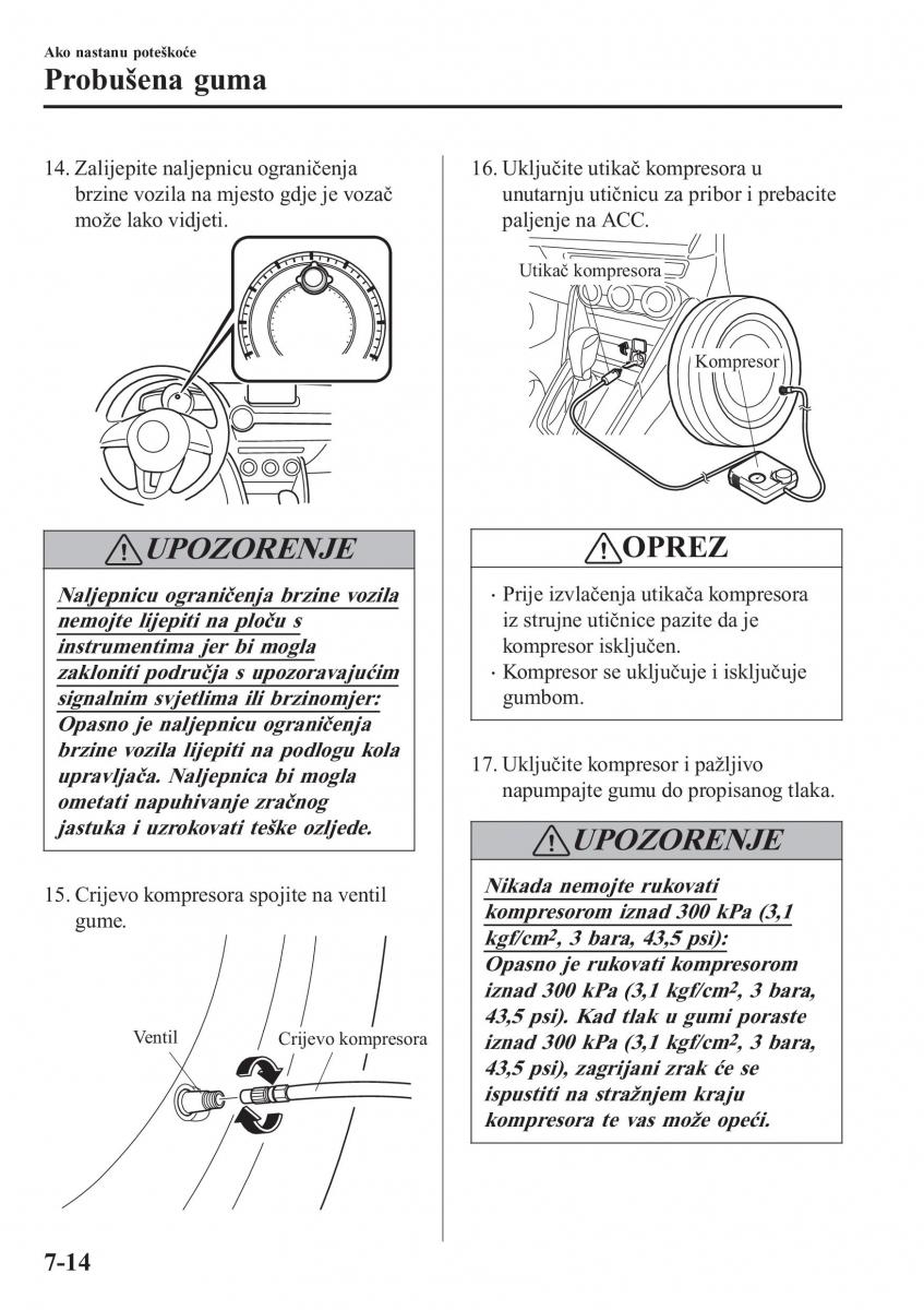 Mazda CX 3 vlasnicko uputstvo / page 558