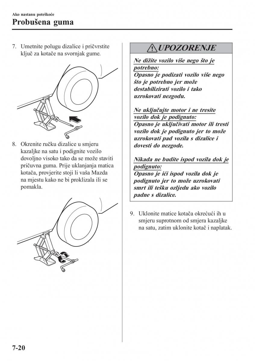 Mazda CX 3 vlasnicko uputstvo / page 564