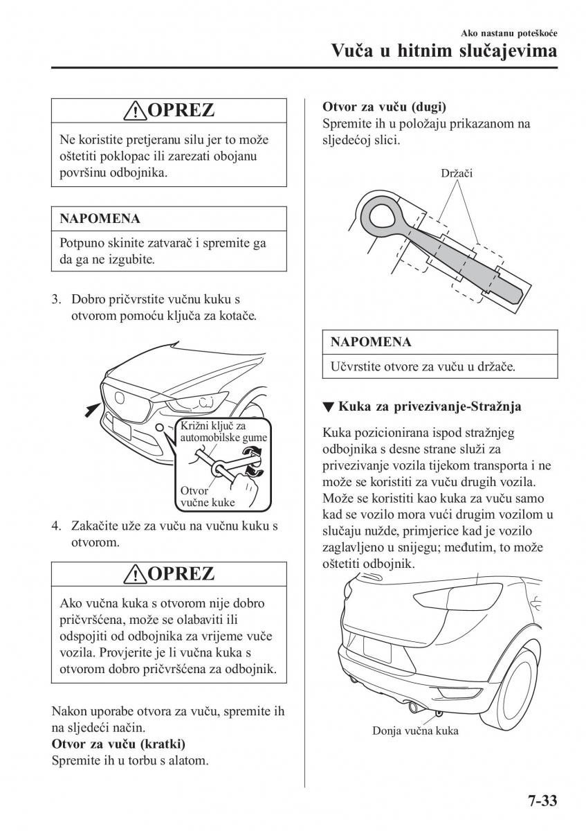 Mazda CX 3 vlasnicko uputstvo / page 577