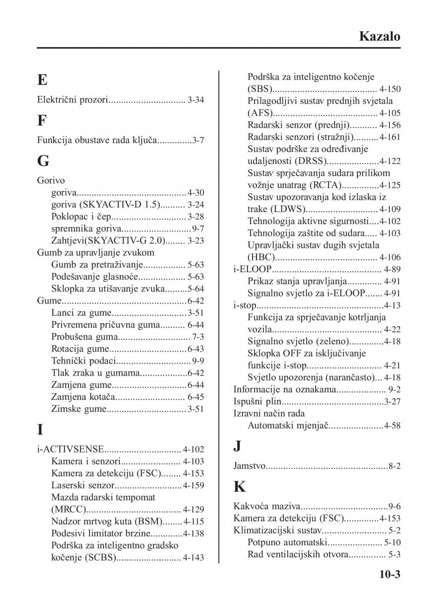 Mazda CX 3 vlasnicko uputstvo / page 647