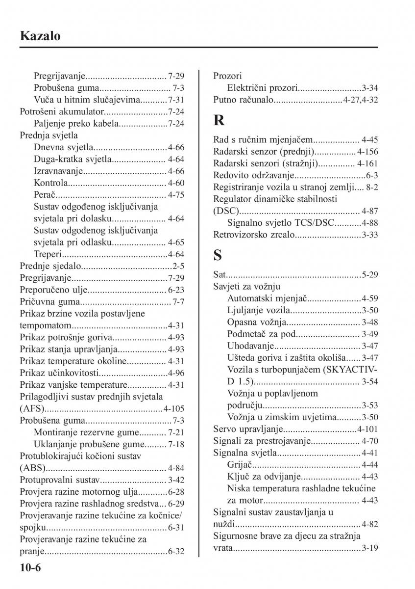 Mazda CX 3 vlasnicko uputstvo / page 650