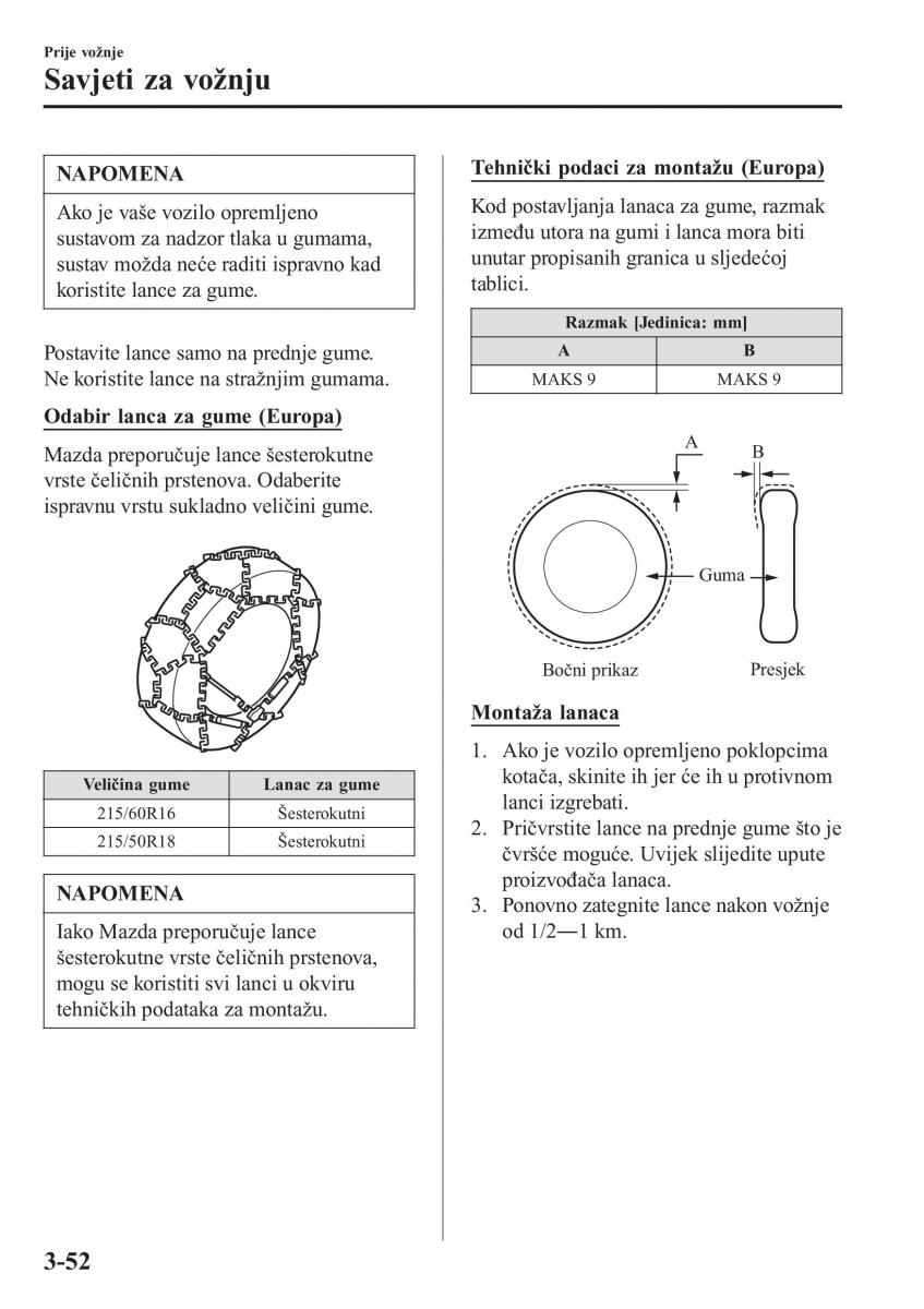 Mazda CX 3 vlasnicko uputstvo / page 130