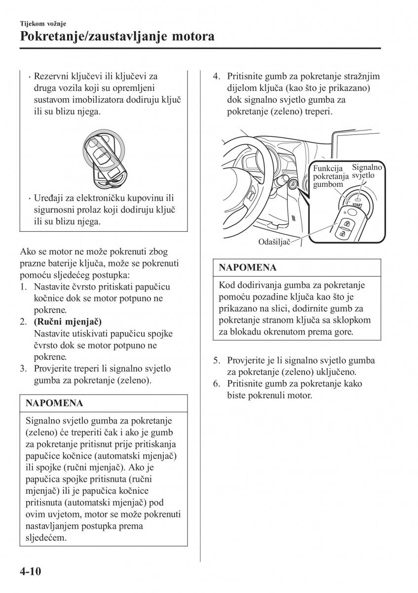 Mazda CX 3 vlasnicko uputstvo / page 150