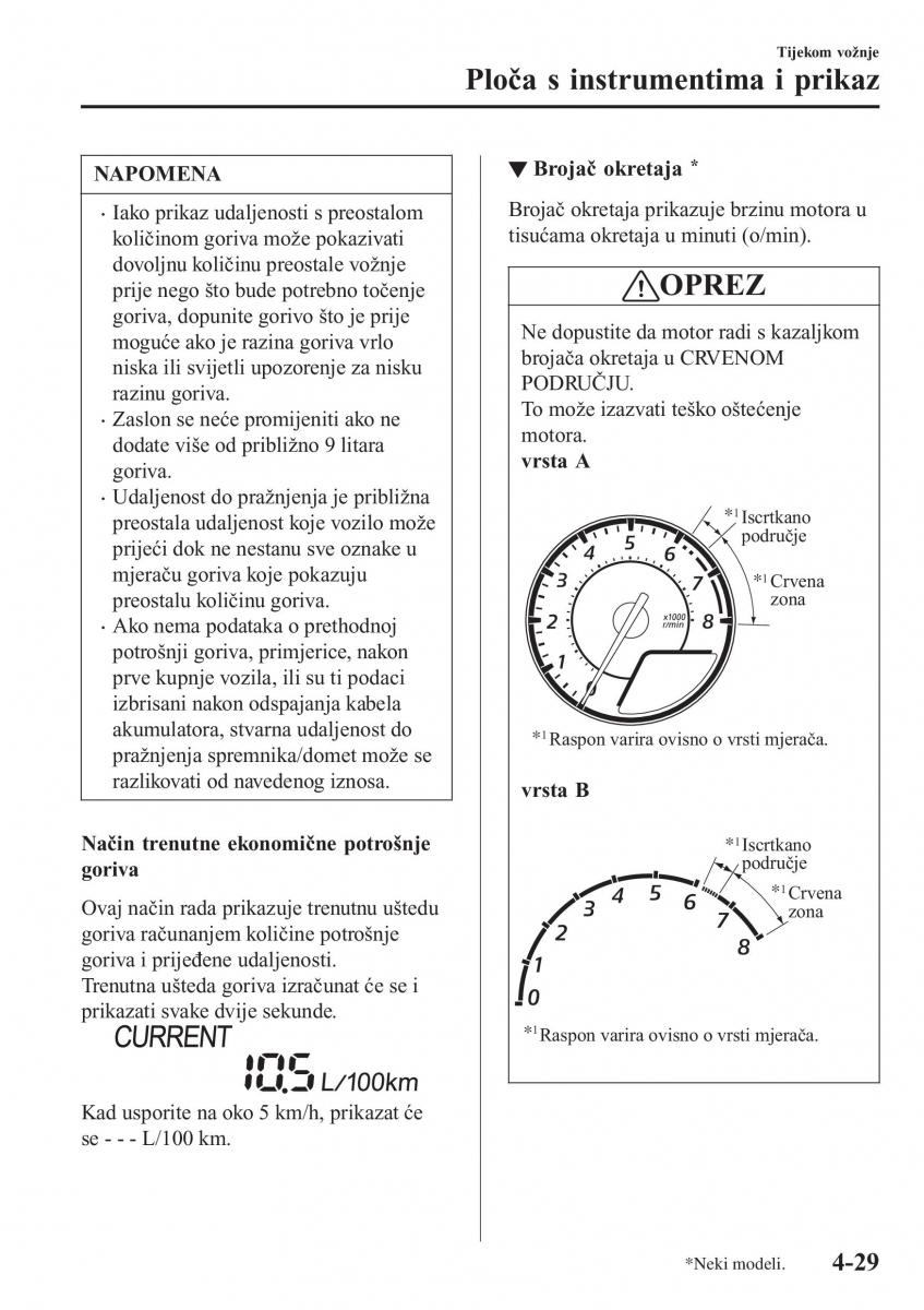 Mazda CX 3 vlasnicko uputstvo / page 169