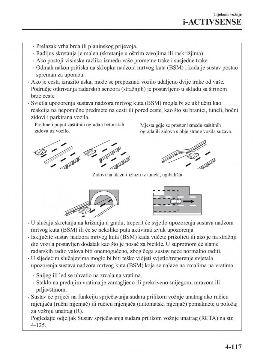 Mazda CX 3 vlasnicko uputstvo / page 257