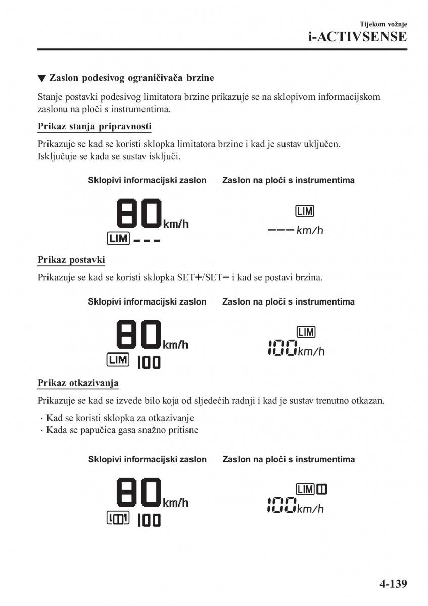 Mazda CX 3 vlasnicko uputstvo / page 279