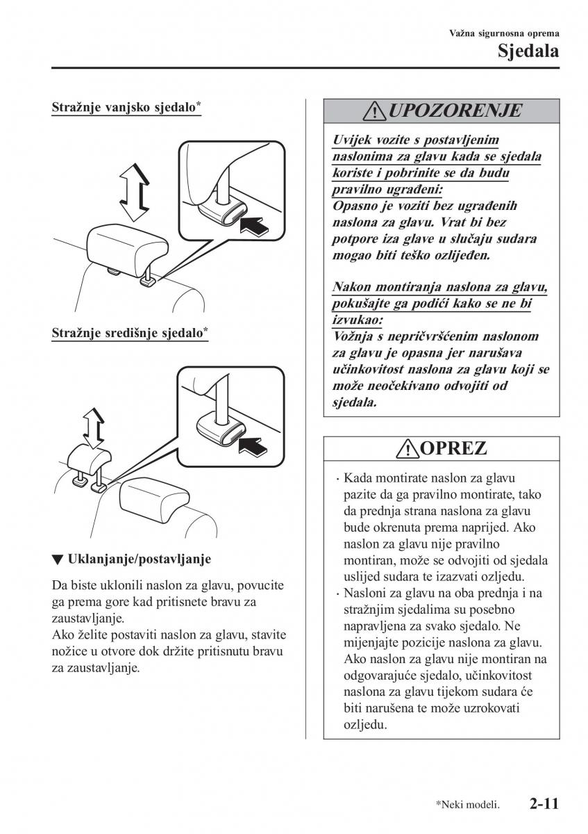 Mazda CX 3 vlasnicko uputstvo / page 31