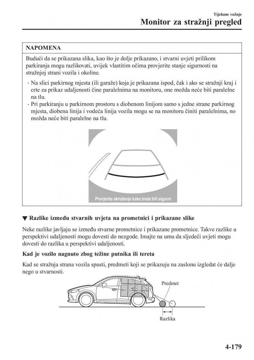 Mazda CX 3 vlasnicko uputstvo / page 319