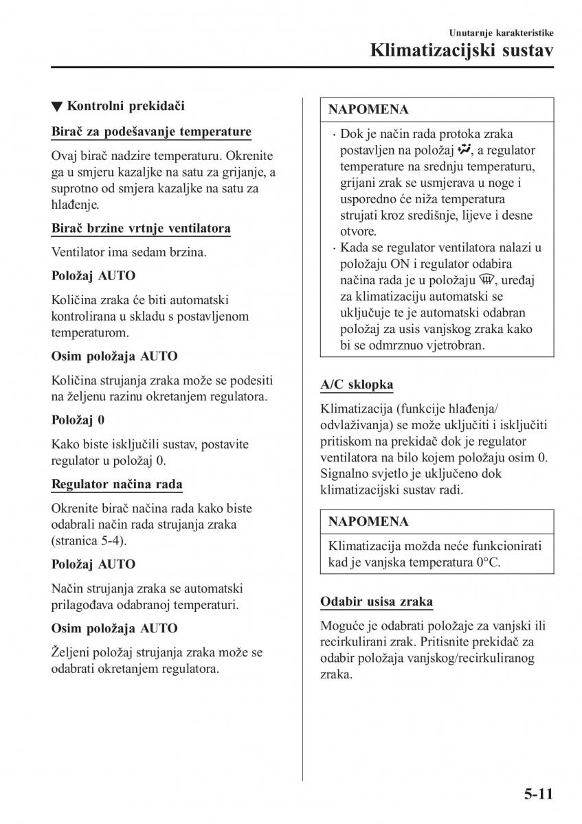 Mazda CX 3 vlasnicko uputstvo / page 337