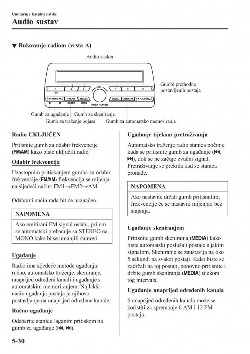 Mazda CX 3 vlasnicko uputstvo / page 356