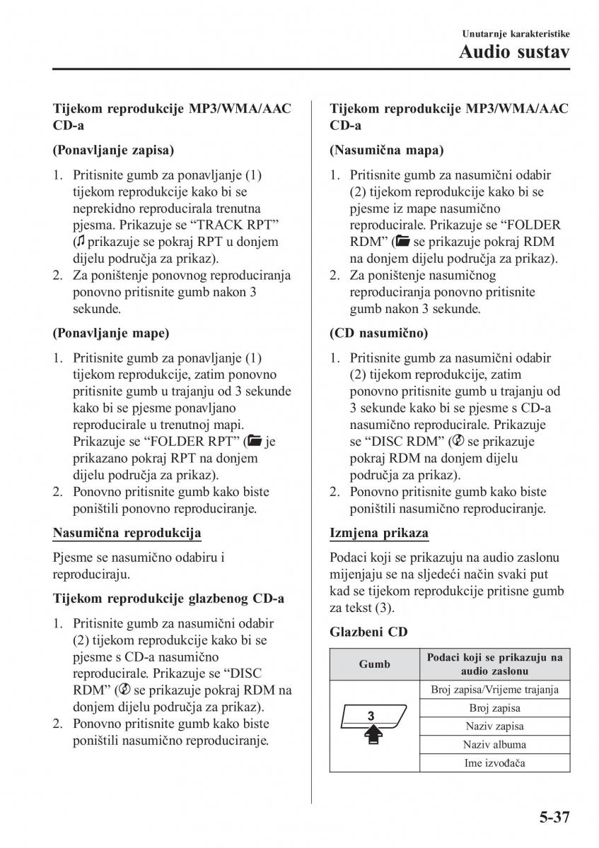 Mazda CX 3 vlasnicko uputstvo / page 363