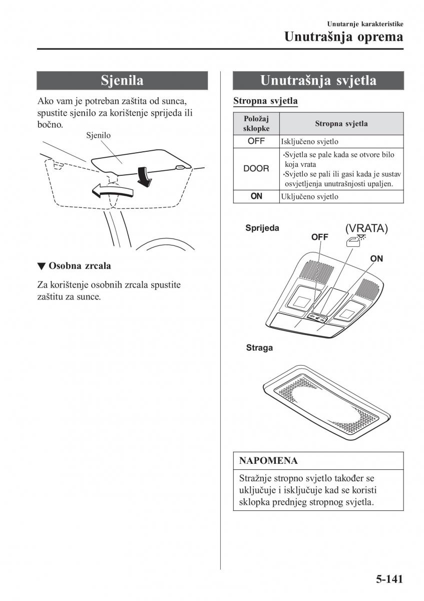 Mazda CX 3 vlasnicko uputstvo / page 467