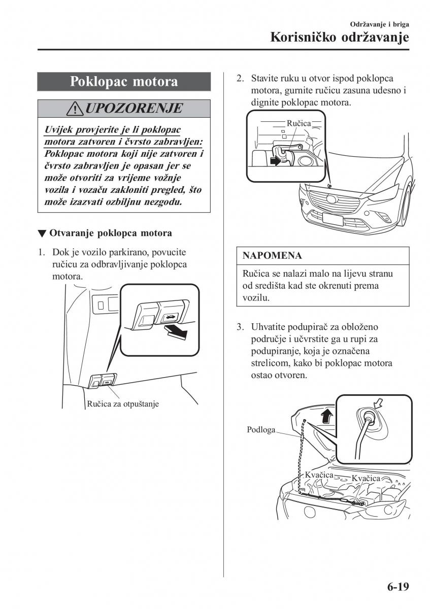 Mazda CX 3 vlasnicko uputstvo / page 495