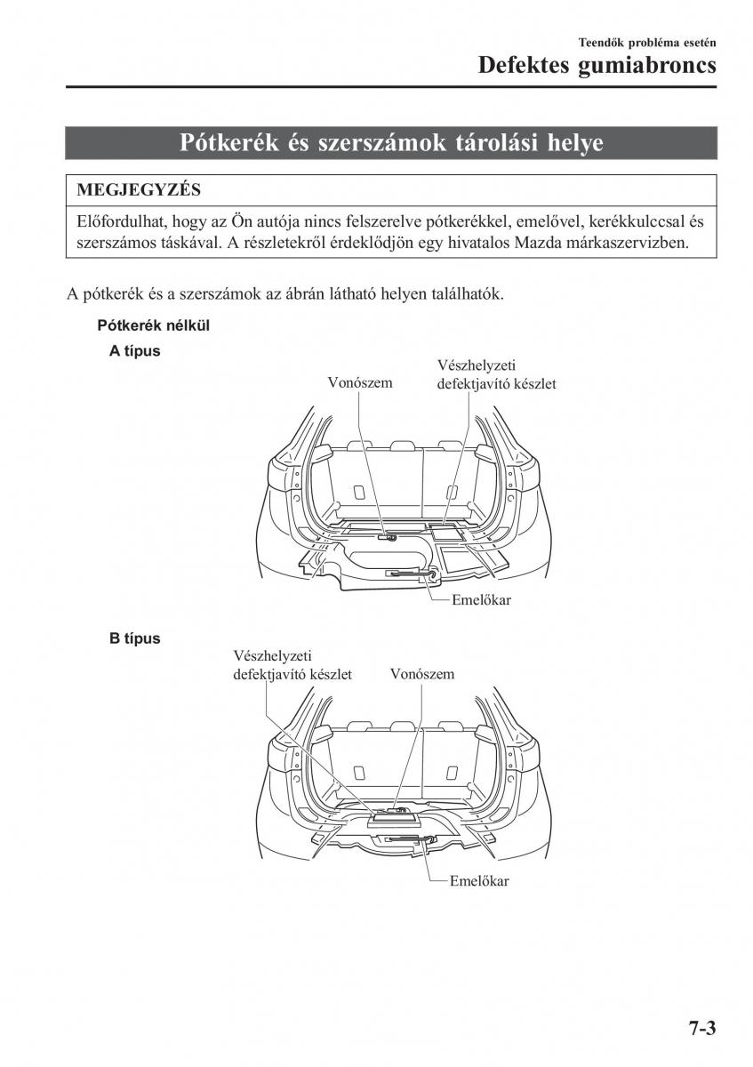 Mazda CX 3 Kezelesi utmutato / page 565