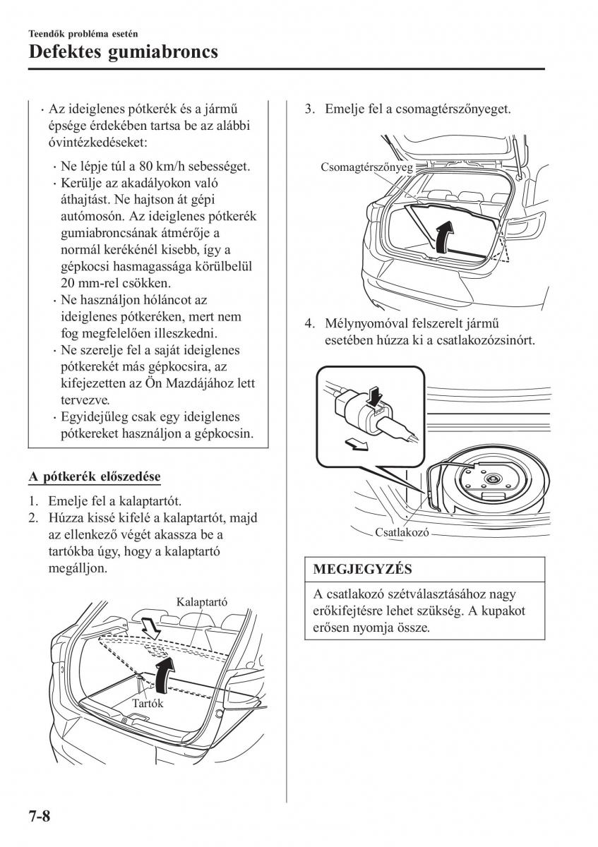 Mazda CX 3 Kezelesi utmutato / page 570